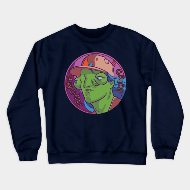 Jeromy Gride Crewneck Sweatshirt by Far Out Junk